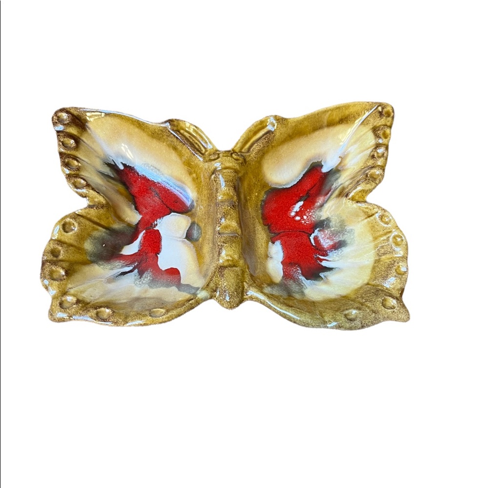 Vintage butterfly 1970’s decorative dish